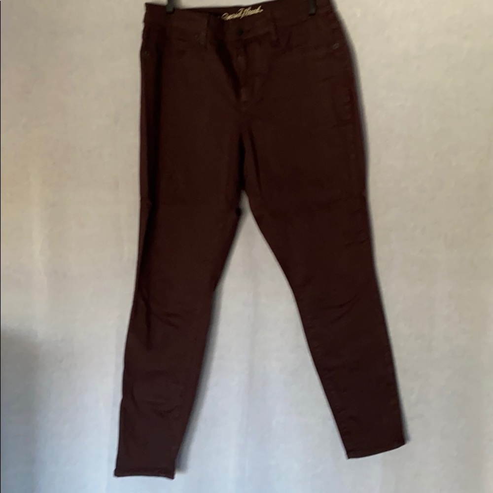 High rise jeggings